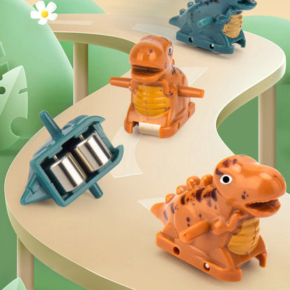 Elektriskt lekset Dinosaurie Chase Race Track