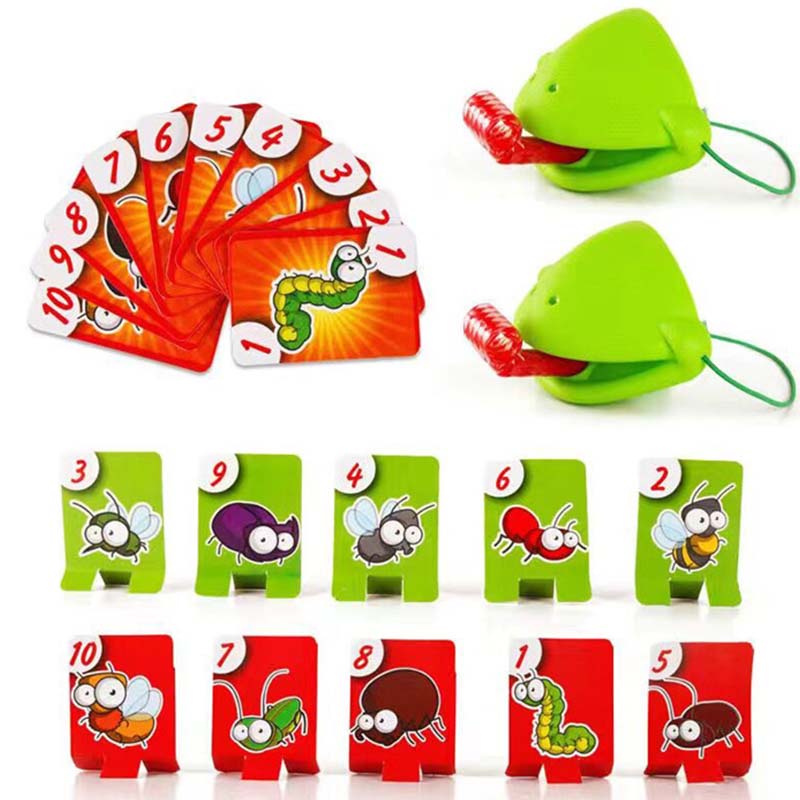 Groda tunga mask spel