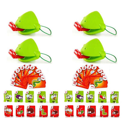 Groda tunga mask spel