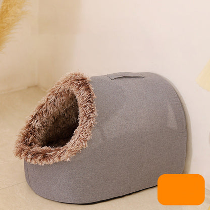 💥 Hot försäljning 🐾 OFFWinter Warm Pet Cave säng