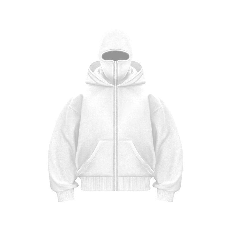 🔥50% rabatt👁️‍🗨️Ninja-hoodie med dragkedja för män och kvinno