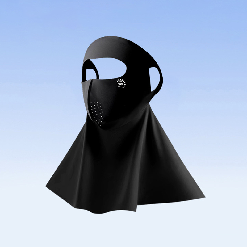 ☀️Andningsbar och svalkande helmask med solskydd för ansiktet och halsen