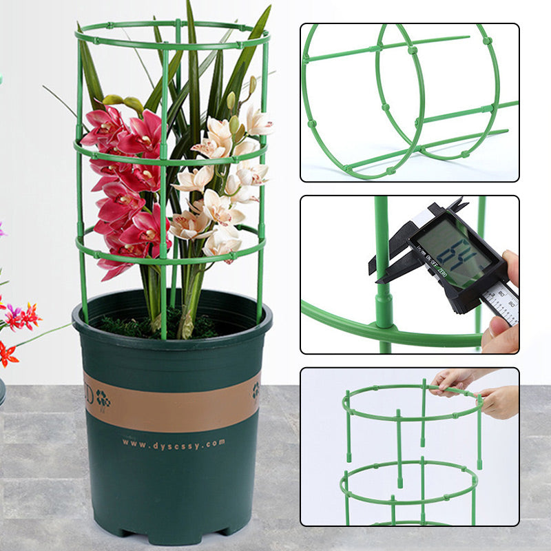 Avtagbart växtställ med stödpinnar för växter, blommor och frukter