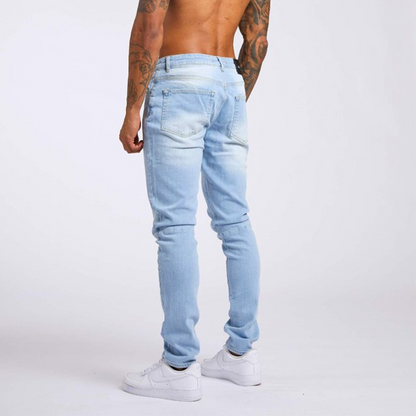 Jeans med hög elasticitet för män