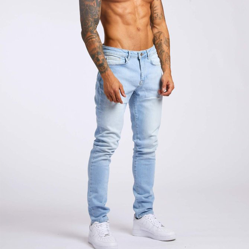 Jeans med hög elasticitet för män