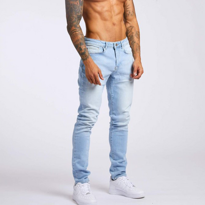 Jeans med hög elasticitet för män