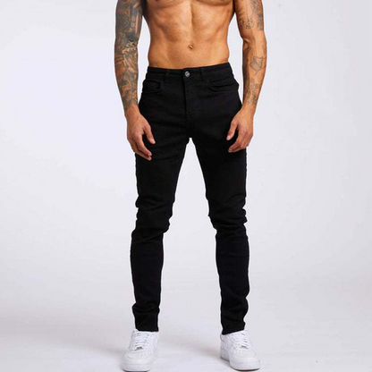 Jeans med hög elasticitet för män