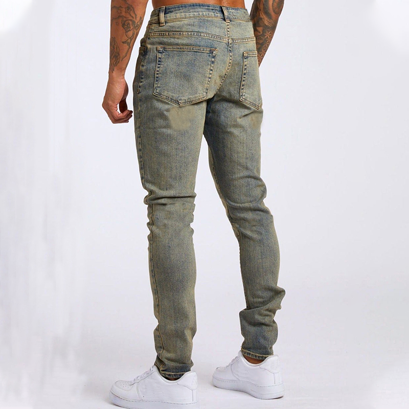 Jeans med hög elasticitet för män