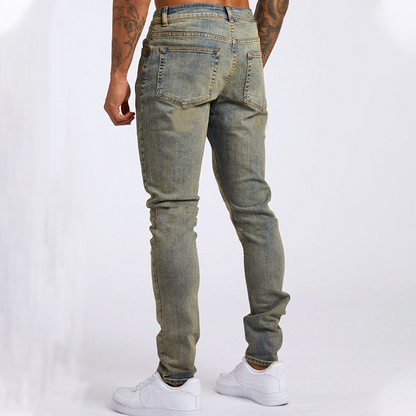 Jeans med hög elasticitet för män
