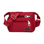 🔥🎁Vattentät Crossbody-väska Dam Casual Messenger Axelväskor Handväska för resor dagligen