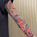 🔥Nytt hett Selling❤️‍🔥 Ultratunna tatueringsärmar med solskydd