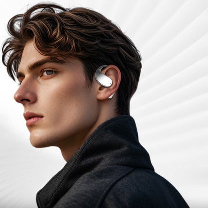 🎧✨ Trådlösa Öppna Öronshörlurar med LED-display