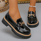 Vintage mjuka loafers för damer