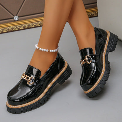 Vintage mjuka loafers för damer