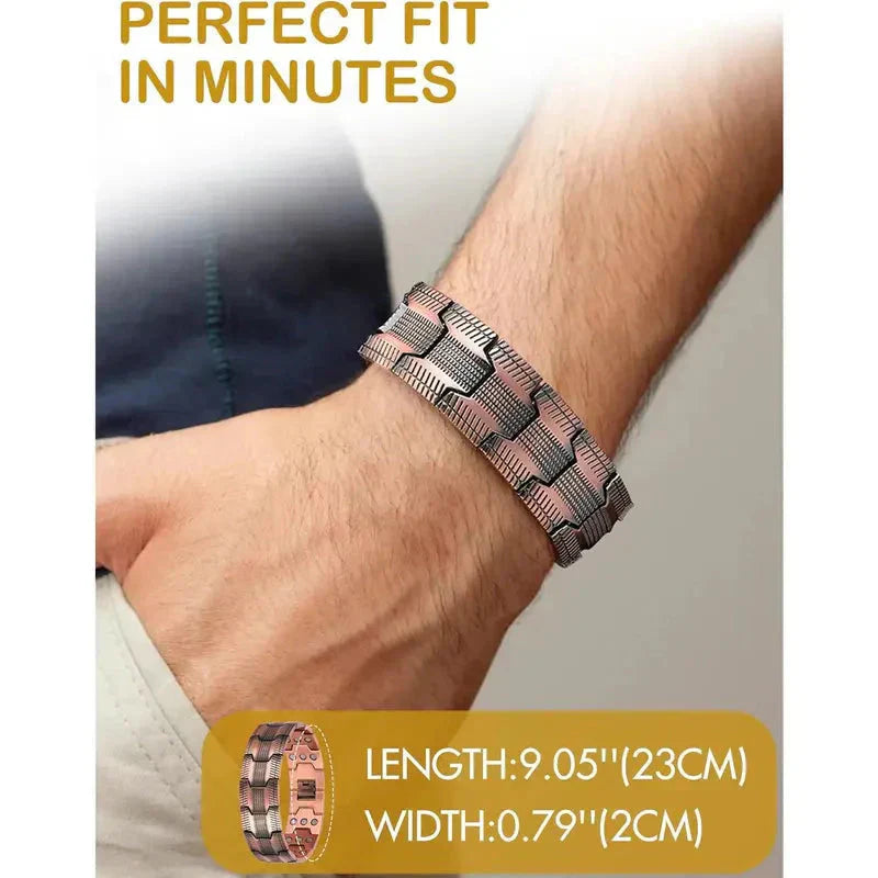 Kopparmagnetarmband – Lindra trötthet och främja blodcirkulationen
