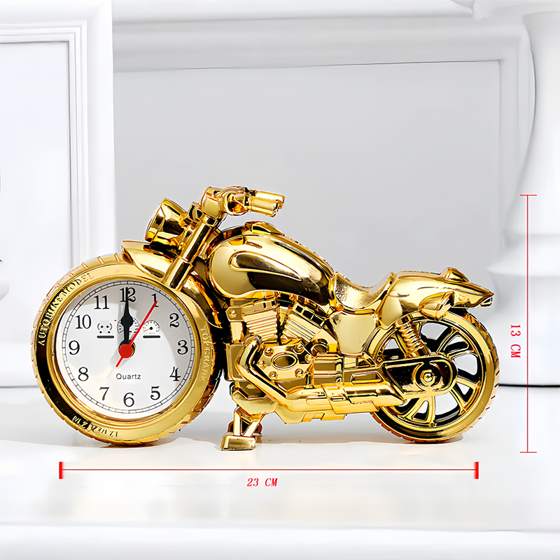 Kreativ Motorcykel Väckarklocka