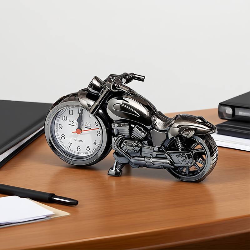 Kreativ Motorcykel Väckarklocka