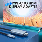 4K HD Typ-C till HDMI-skärmadapter