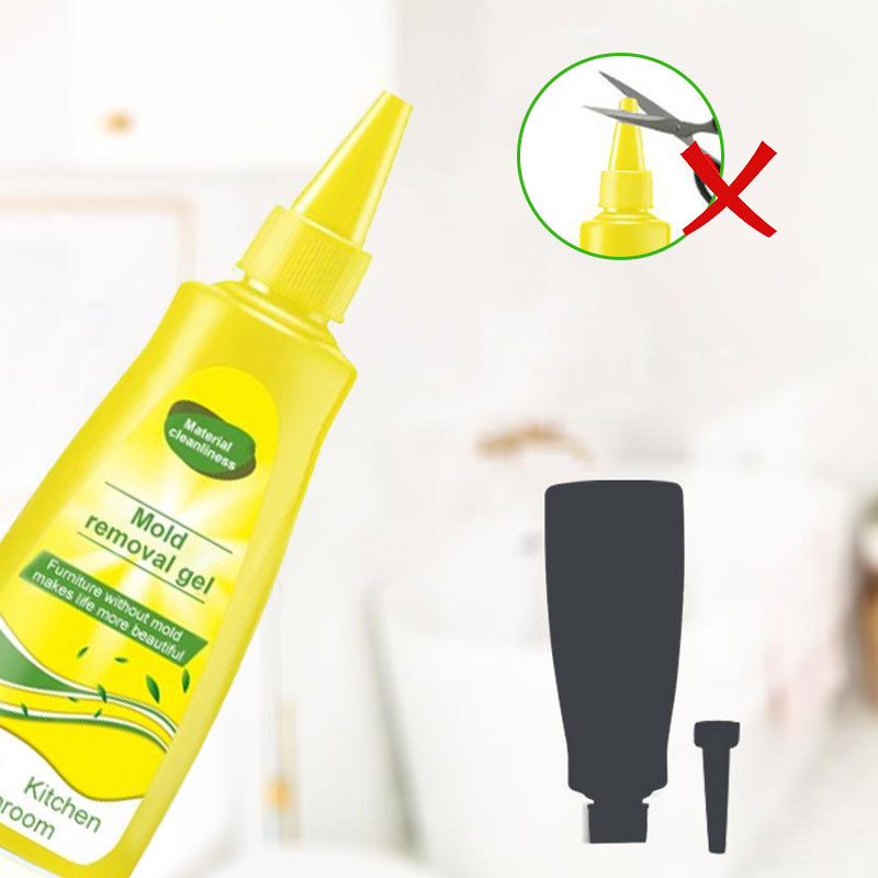 Gel för borttagning av envis mögel