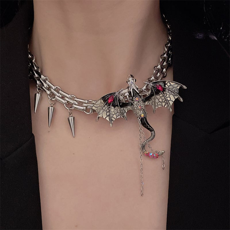 Justerbart drake halsband