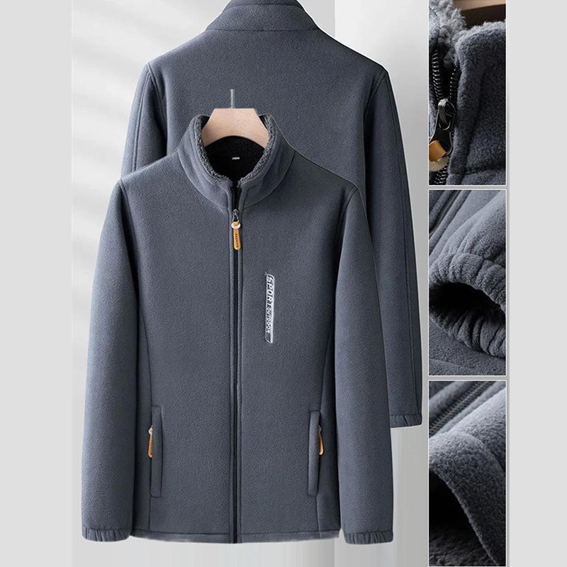🎅 Julförsäljning - 50% rabatt 🎄Dubbelvävd jacka med fleecefoder