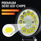 ✨💥Halva priset sista dagen💡4-tums LED-pod med 99 W för terrängbruk✨📍999 st LED-pärlor📍