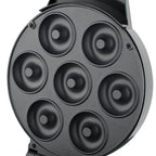 Elektrisk mini-doughnutmaskin med non-stick-yta