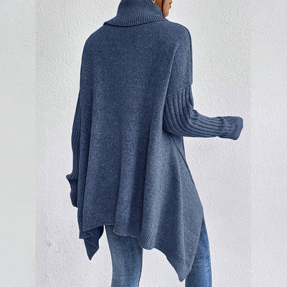 Damkläder Enfärgad turtleneck-tröja🎁Köp 2 och få fri frakt