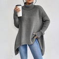 Damkläder Enfärgad turtleneck-tröja🎁Köp 2 och få fri frakt