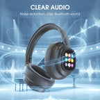 🎧 60% RABATT NU! ✨ AI Bluetooth-hörlurar med LCD-display - Röststyrning & Brusreducering för Musik och Samtal 📱✨