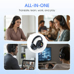 🎧 60% RABATT NU! ✨ AI Bluetooth-hörlurar med LCD-display - Röststyrning & Brusreducering för Musik och Samtal 📱✨
