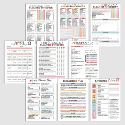 ADHD Städ- och Organisationskit – Sysselschema