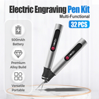 32 PCS Multifunktionell elektrisk gravyrpenna Ki