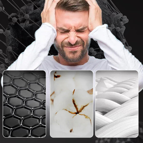 Anti-lukt-strumpor i grafen för män – 5 par/set