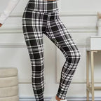 ✈️Kjøp 2 varer og få gratis frakt✈️Fleeceforede rutete leggings til dame – myke, tøyelige og stilige vinterplagg 🧣