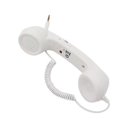 🔥Vintage Retro Telefonhåndtak Mobiltelefonmottaker MIC Mikrofon