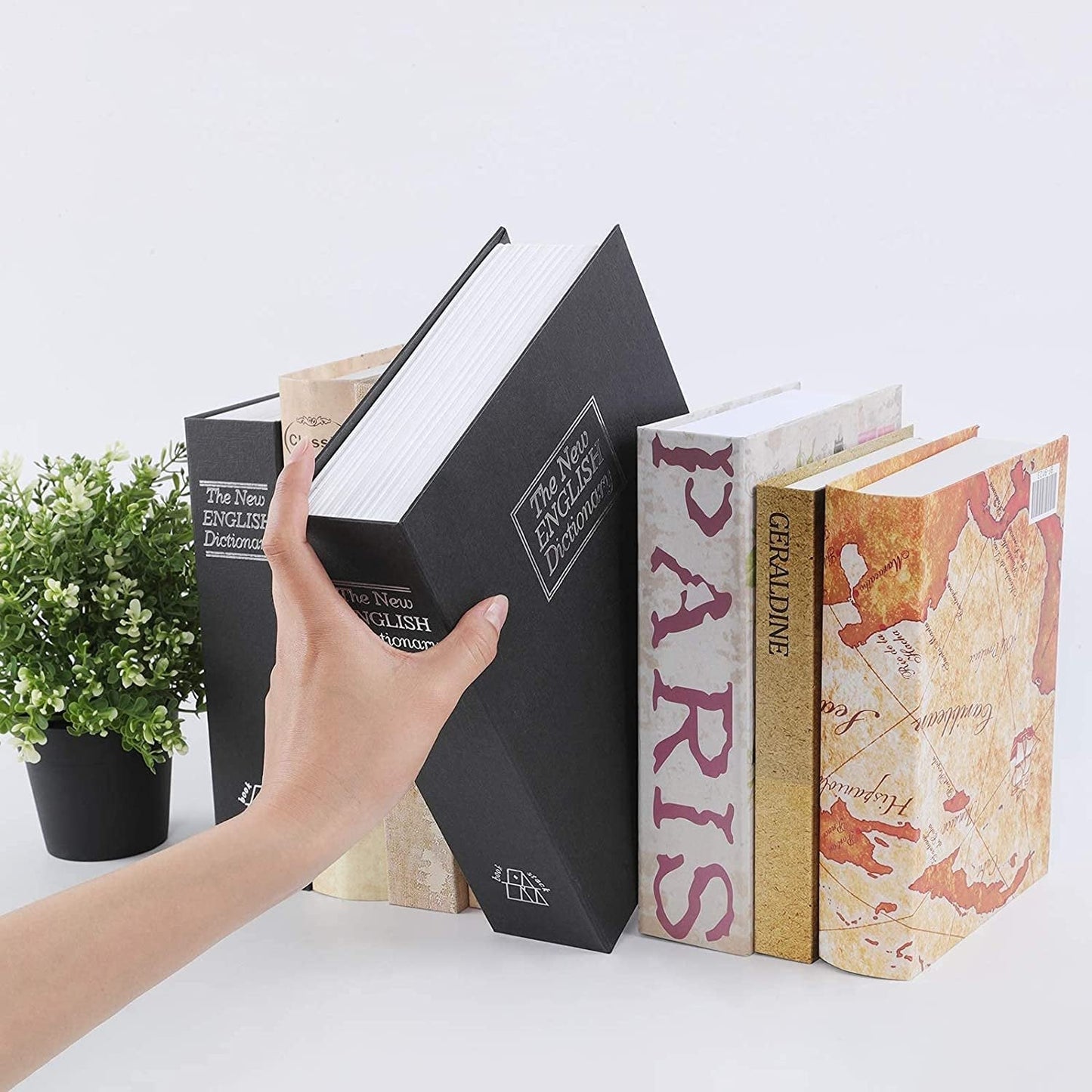⏳Begränsad tid 50 % rabatt⏰Hemlig Bok Kassett🔒💵