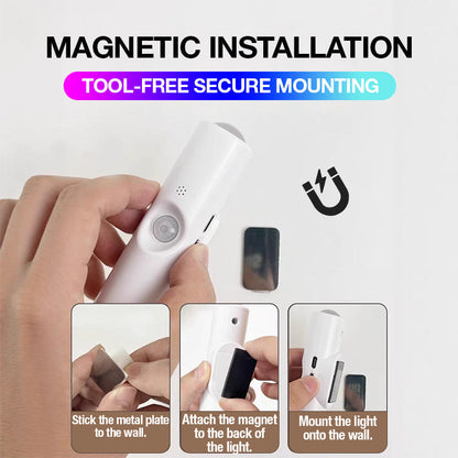 Magnetisk smart bevegelsessensor RGB-stemningsbelysning