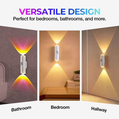 Magnetisk smart bevegelsessensor RGB-stemningsbelysning