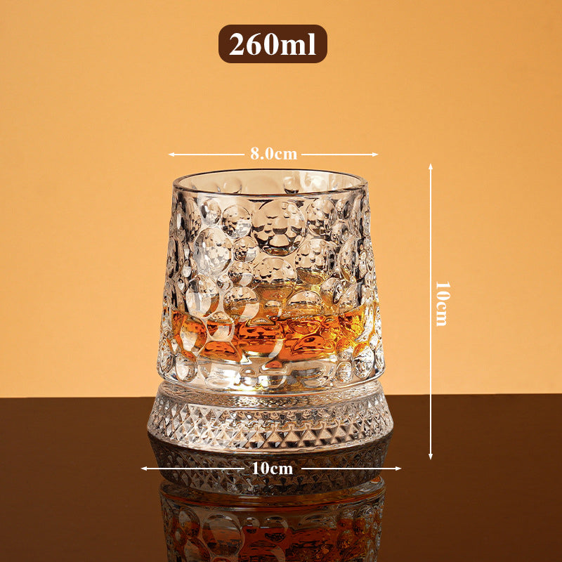 🥛💎Nyttårssalg 50% RABATT✨🔥360° roterende whiskyglass