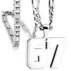 🔥Hot Sale✨ Halskjede med 67 tall – Fashion Expression