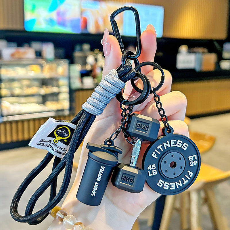 🎁 Hot Sale🔥 Kreativ nyckelring med fitness-tema
