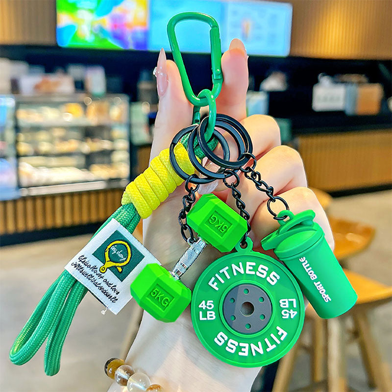 🎁 Hot Sale🔥 Kreativ nyckelring med fitness-tema