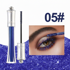 💎 KÖP 1, FÅ 1 GRATIS🌟Vattentät glittrande färgad mascara