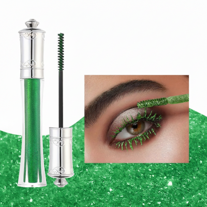 💎 KÖP 1, FÅ 1 GRATIS🌟Vattentät glittrande färgad mascara