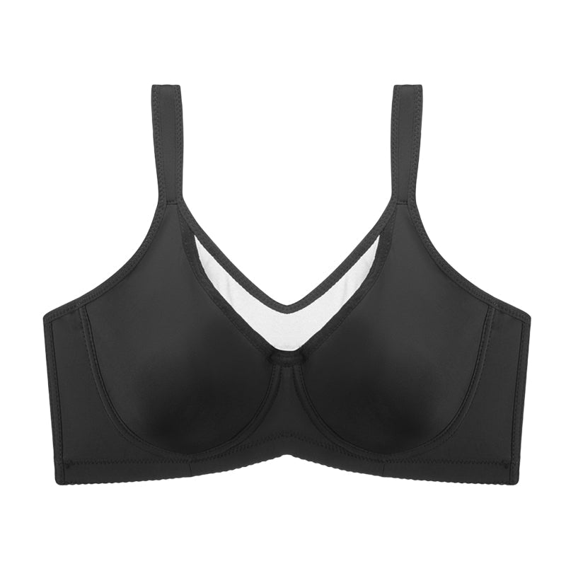 ⏳HELT SALG -🖤💐Elegant, gjennomsiktig, heldekkende BH for dame i store størrelser