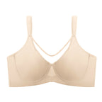 ⏳HELT SALG -🖤💐Elegant, gjennomsiktig, heldekkende BH for dame i store størrelser