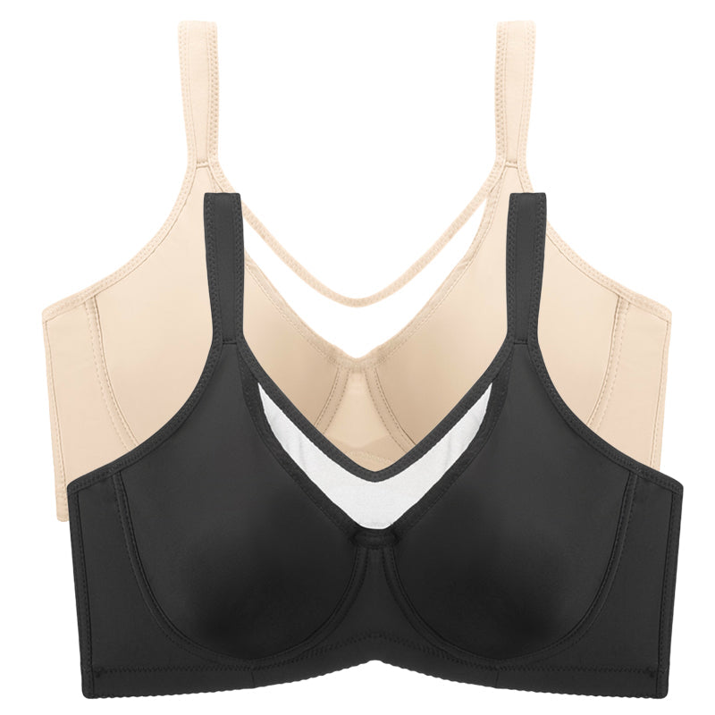 ⏳HELT SALG -🖤💐Elegant, gjennomsiktig, heldekkende BH for dame i store størrelser