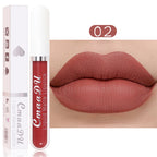 💝 💄 | 10-pack Matt Vattenfast Läppstiftsset – Vitamin E & Avtryckssäkert