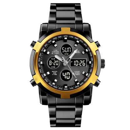 ⌚ 60% RABATT! 💪 Vattentäta Militärklockor för Män – Analog-Digital, Slitstark & Funktionell Design för Outdoor 🏕️
